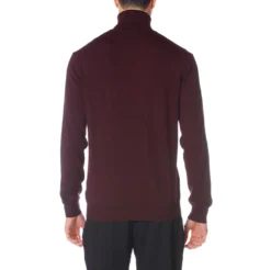Robe Giovani Deiron Turtleneck - Burgundy -Kappa kappa mens turtleneck red RobeGiovaniDeiron 4