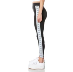 222 Banda Garpie Leggings - Jet Black -Kappa kappa womens legging black 311G2FW XGX 3