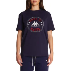 Robe Giovani Revati T-Shirt - Navy -Kappa kappa womens shirt blue 671251W 193 1