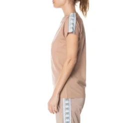 222 Banda Gapan T-Shirt - Beige -Kappa kappa womens tshirt beige 361I6SW W9N 3
