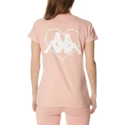 Authentic Gornicza T-Shirt - Pink -Kappa kappa womens tshirt pink 341653W W7D 4
