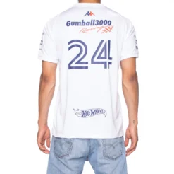 Authentic Coria Gumball 3000 Jersey - White -Kappa mens jersey white 3