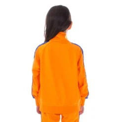 Kids 222 Banda Anniston Track Jacket -Kappa orange blue trk summer90 scaled