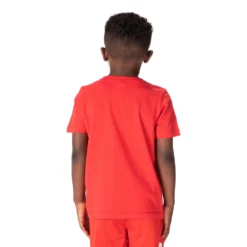 Kids Authentic Estessi T-Shirt - Red -Kappa redtee3 scaled