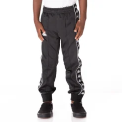 Kids 222 Banda Rastoriazz Trackpants - Black Smoke