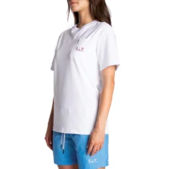 Robe Giovani Mirfak T-Shirt - White -Kappa womens tshirt white 63112TW 001 2